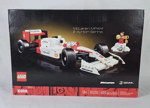 LEGO Icons: Mclaren Mp4/4 & Ayrton Senna (10330)