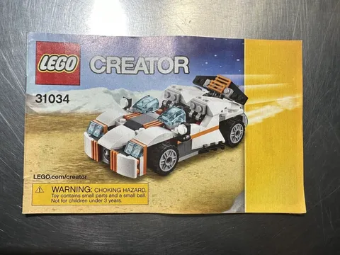 2015 LEGO Creator 31034 Manual Booklet Only  Used Condition