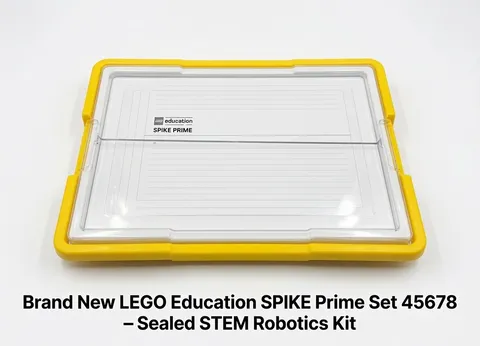 LEGO Education SPIKE Prime Set 45678 - BRAND NEW/UNOPENED/FACTORY BAND SEALED