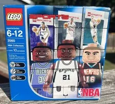 LEGO NBA Collection 3560 - Allen, Tim Duncan, Pau Gasol - UNOPENED SEALED