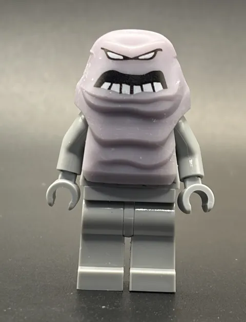 LEGO Batman The Video Game Custom Grey/Gray Clay Face Minifigure 2006-2008