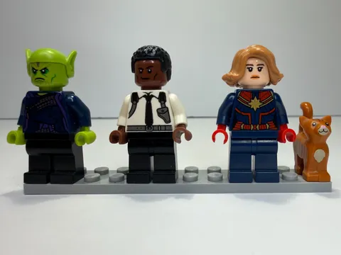 LEGO MARVEL Superhero 76127 Talos(Skrull) Captain Marvel Nick Fury Goose The Cat