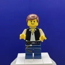 LEGO® Minifig sw0111 - Han Solo, Dark Blue Legs