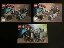 Lego 70806 Books 1, 2 and 3 MANUALS ONLY - The Lego Movie Castle Cavalry 2 in 1