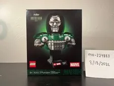 LEGO 76345 Marvel Doctor Doom Bust EARLY RELEASE IN HAND Ships Immediately
