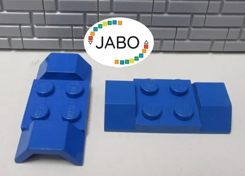 (B8/7) LEGO 2x3787 Fender 2x4 Blue 6682 608 6605 1572