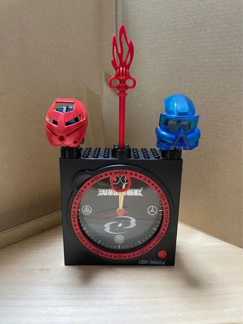 Bionicle Clock Gear LEGO 7397 Watches Clocks 2002 operation confirmed