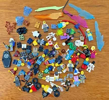 LEGO LOT OF MINIFIGURES  PARTS  PIECES  ACCESSORIES