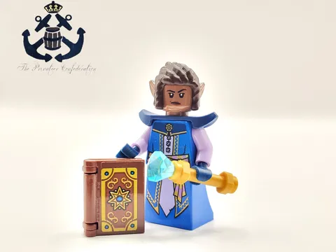 LEGO 2024 Dungeons & Dragons Minifigure Elf Wizard + Tome & Wand idea181 21348