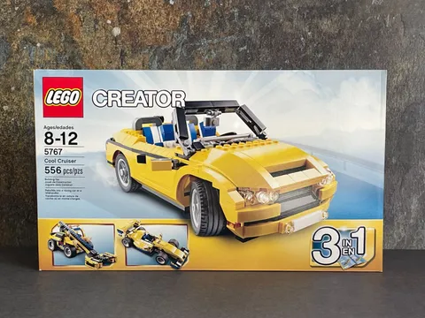 Lego Creator Set 5767: 3 in 1 Cool Cruiser, Fork Lift, Race Car Factory Sealed