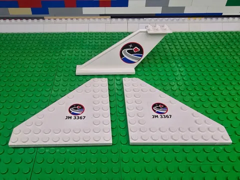 LEGO Space Shuttle Tail And Wings - 2011