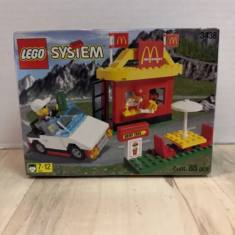 Lego 3438 McDonald's Drive Thru - NEW Sealed in Box