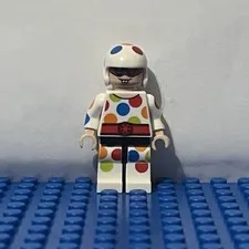 LEGO Batman Movie DC Super Heroes Polka Dot Man Minifigure Sh0397 - Excellent