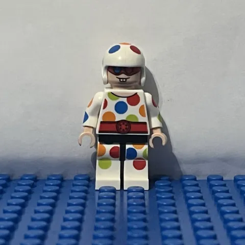 LEGO Batman Movie DC Super Heroes Polka Dot Man Minifigure Sh0397 - Excellent