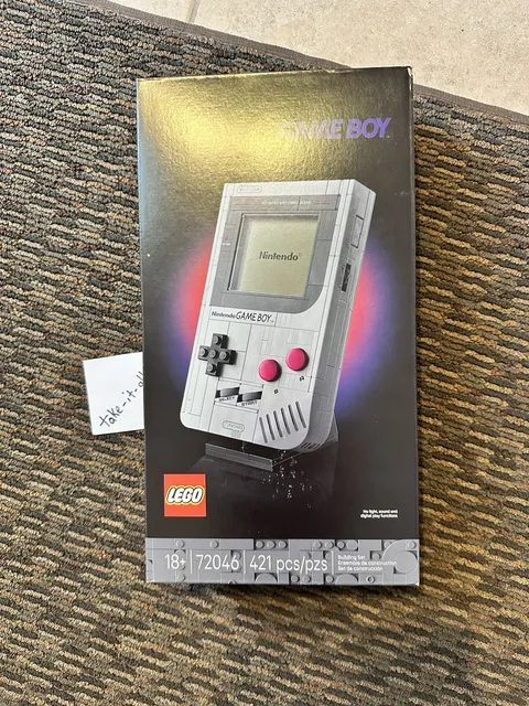LEGO Super Mario Game Boy Retro Building Set 72046 New Sealed Fast Free Ship BIN