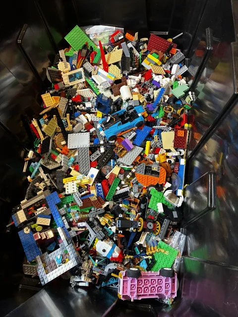 LEGO 10 lbs Pounds Random Parts Pieces Building Plates Blocks Bulk Lot