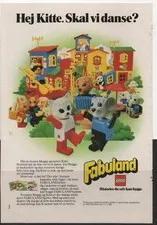 LEGO ADVERTISING INSERTS #  1-1986 # FABULAND # 1982 #