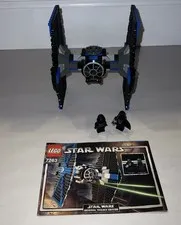 LEGO Star Wars 7263 TIE Fighter 2005 Includes Both Minifigures & Instructions