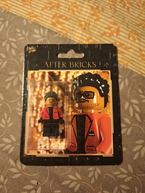 Canvasdon After Hours The Weeknd Lego minifigure unopened new