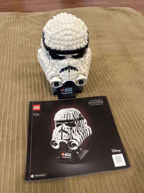 LEGO 75276 Star Wars Stormtrooper Helmet Complete Retired With Manual