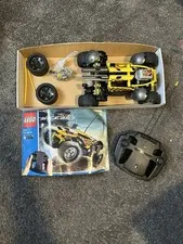 LEGO Racers RC HOT FLAME 8376 Race Buggy Car Radio Remote Control 98% Complete