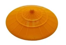 LEGO Minifigure, Headgear Hat, Conical Asian 93059 Orange