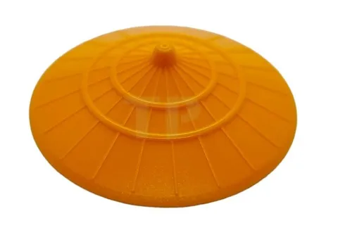 LEGO Minifigure, Headgear Hat, Conical Asian 93059 Orange