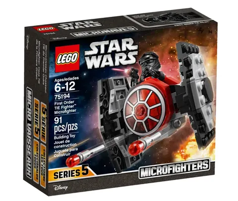 LEGO Star Wars: First Order TIE Fighter Microfighter (75194) NIB