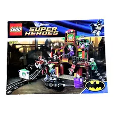 LEGO DC Super Heroes 6857 The Dynamic Duo Fun House Escape Instructions Only