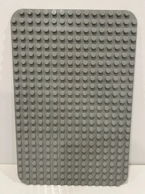 LEGO DUPLO Light Gray BASE PLATE 24 x 16 Base Vintage