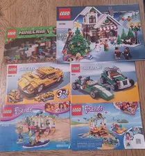 Lot of 6 Lego Misc. Instruction Manuals