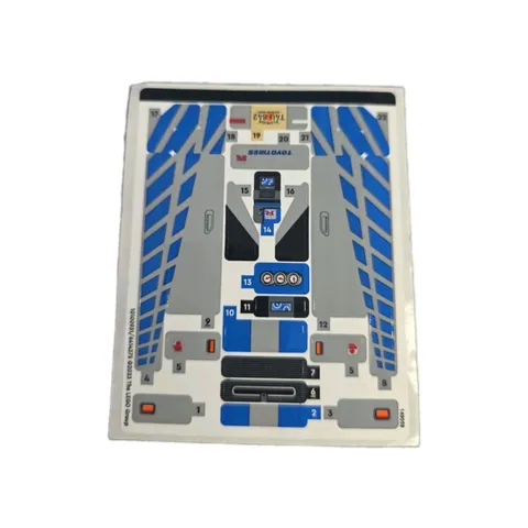 LEGO STICKER SHEET 76917 2 FAST 2 FURIOUS NISSAN SKYLINE GT-R from set New