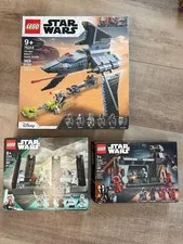 3 Lego Star Wars Sets (75314, 75385, 75386) No Minifigures