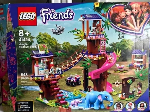 LEGO Friends 41424 Jungle Rescue Base Complete Set 648 pcs Age 8+ Boxed