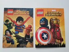 2 SDCC Lego DC Marvel Super Heroes Comic books & Posters Superman Batman Ironman