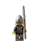 LEGO® Minifigure Castle cas338 Fantasy Era Crown Knight Scale Mail w/Crown Helme