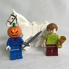 Lego Scooby-Doo 75901 Headless Horseman Elwood Crane Horse Shaggy Minifigures