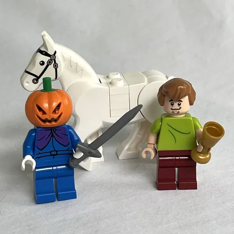 Lego Scooby-Doo 75901 Headless Horseman Elwood Crane Horse Shaggy Minifigures