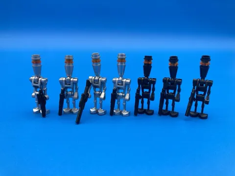 LEGO Star Wars: Lot Of 7 Assassin Droids sw0222 sw0229 (8015)