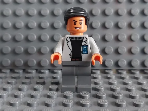 Lego Jurassic Park 75927 - Dr. Wu Minifigure - Used