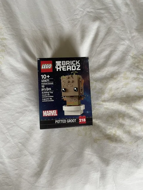 LEGO BRICKHEADZ: Potted Groot (40671) NISB see pics for box condition