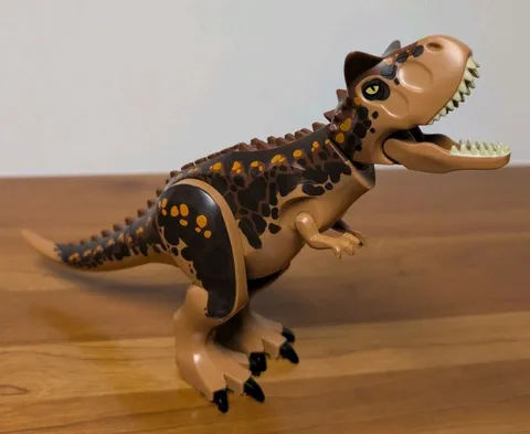 Lego Carnotaurus Dinosaur Figure From Jurassic World 75929 Gyrosphere Escape