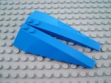 LEGO Pair of Blue 10x3 Wedges