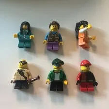 Lot of 6 Lego Minifigures