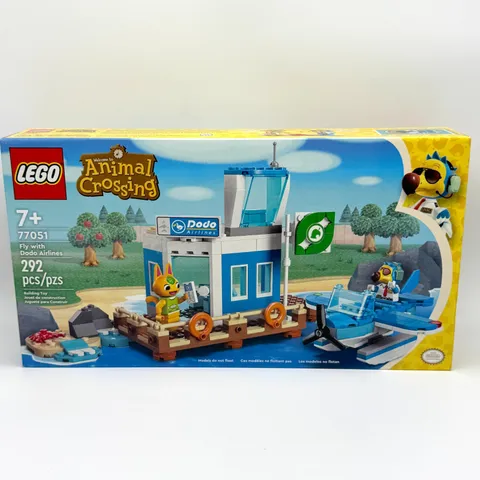 Lego Animal Crossing Fly with Dodo Airlines 77051 IOB Sealed 2024