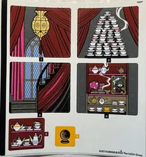 LEGO STICKER SHEET  76396 HOGWARTS MOMENTS: DIVINATION CLASS Set New