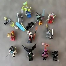 LEGO Minifigure NINJAGO Lot Set of 12 Bulk Sale