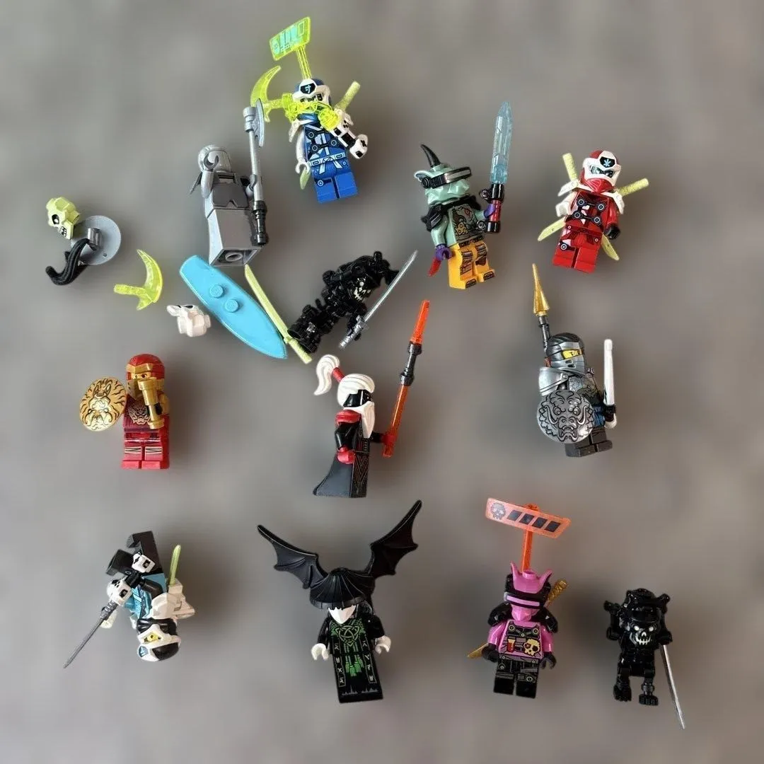 LEGO Minifigure NINJAGO Lot Set of 12 Bulk Sale