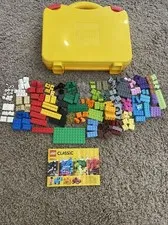 LEGO CLASSIC: Creative Suitcase 10713 With Extra Parts,Instructions And Case 99%