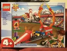 2019 New MIB Lego Toy Story 4 Duke Caboom's Stunt Show 120 PCS 